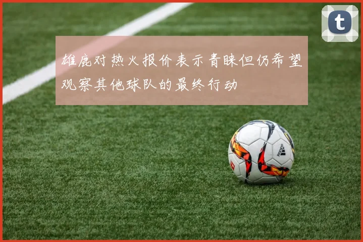 雄鹿对热火报价表示青睐但仍希望观察其他球队的最终行动
